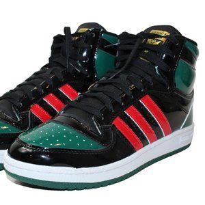 Adidas Basketball Shoe Top Ten RB Black/Red/Green  Men's 10 NEW!